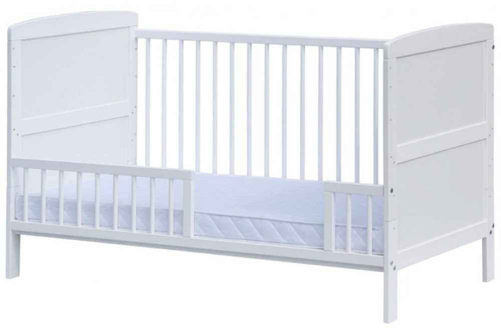 Scarlett Dětská postýlka Kacper (borovice)- bílá