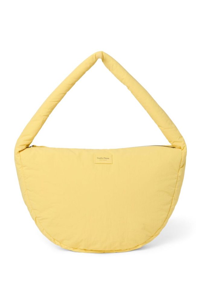 Studio Noos Puffy Cross Body bag Textured Butter Yellow