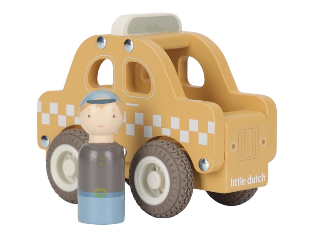 Little Dutch Taxi auto dřevěné (obrázek 3)