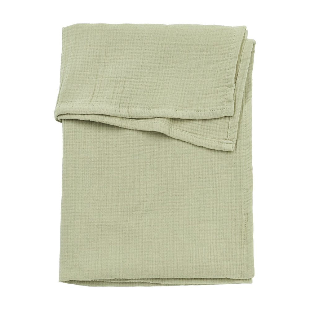 Meyco Mušelínová přikrývka 100 x 150 - Soft olive