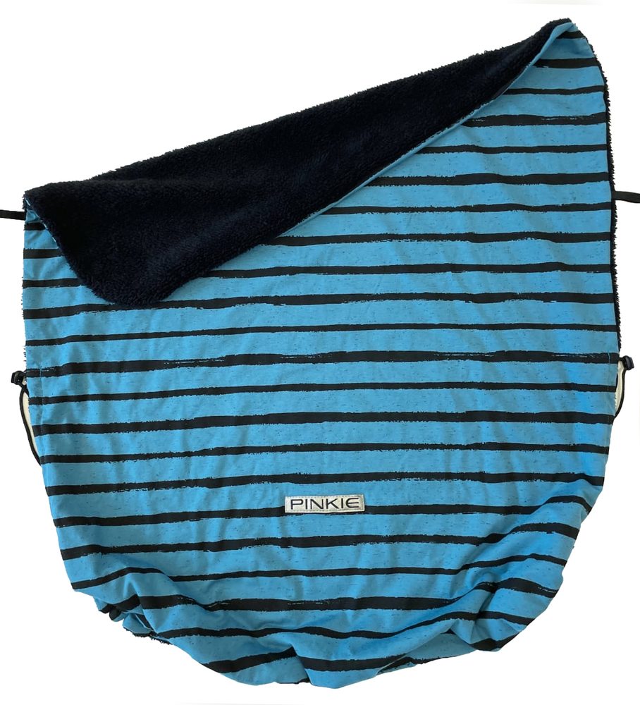 Pinkie deka se stahováním Stripe Blue