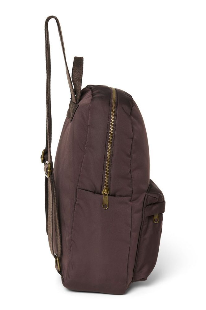 Studio Noos Puffy Midi BACKPACK batůžek s přední kapsou Brown (obrázek 3)