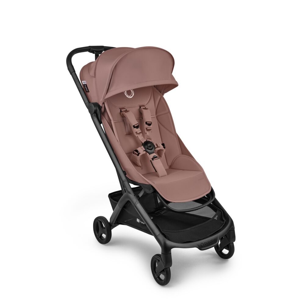 Bugaboo Butterfly 2 set + pláštěnka + taška - Black/Dust Pink