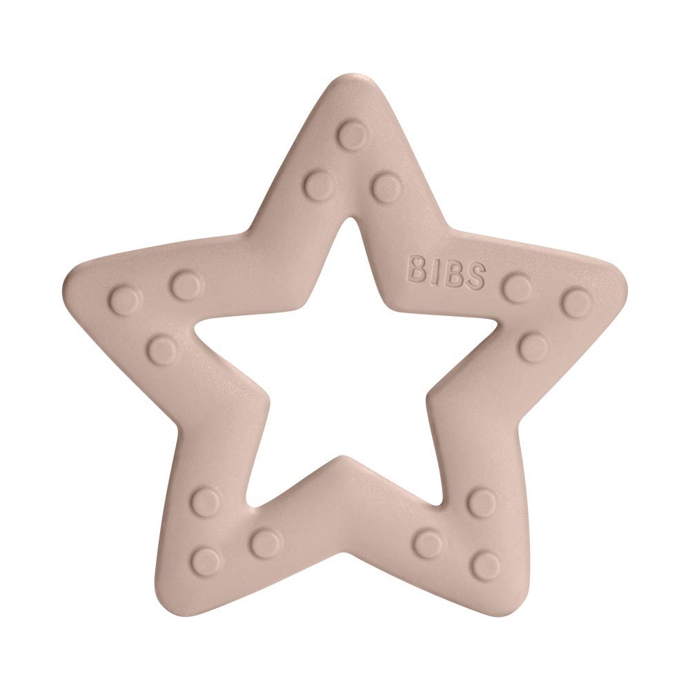 BIBS Baby Bitie Star kousátko Blush 1 ks