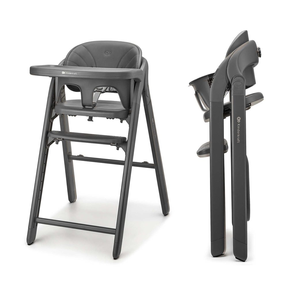 KINDERKRAFT Jídelní židlička Tino - Grey