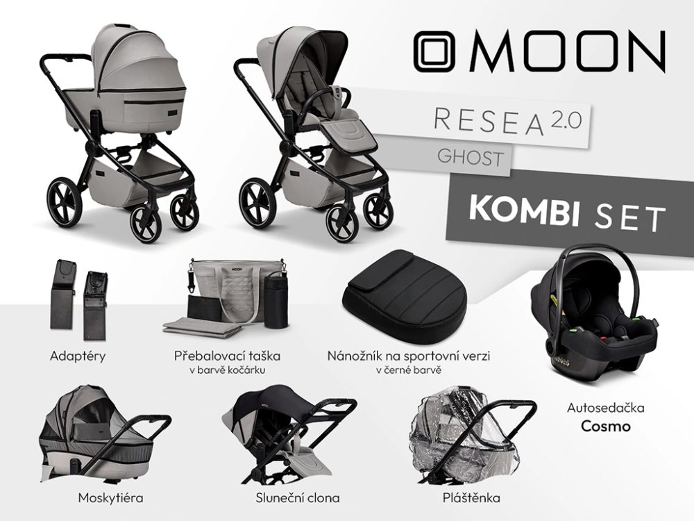 Moon Resea 2.0 Kombi set - GHOST