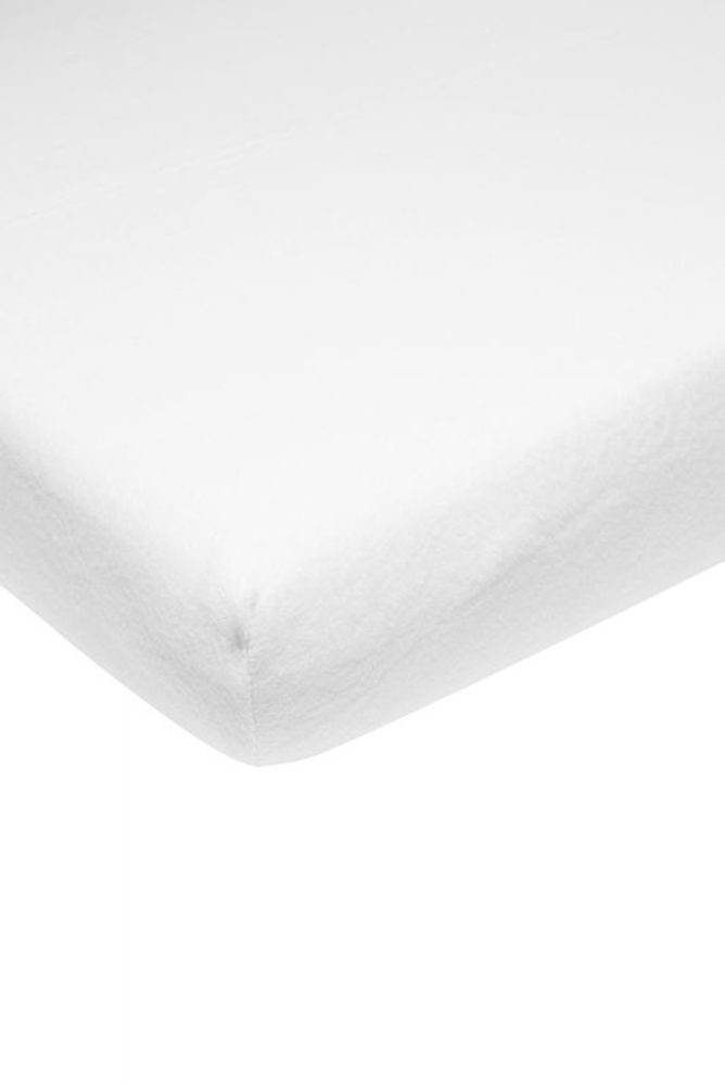Meyco Prostěradlo s nepropustnou vrstvou 60x120 - White