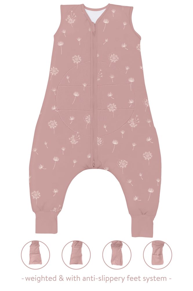 Fillikid Dětský overal na spaní dandelion pink vel. 92