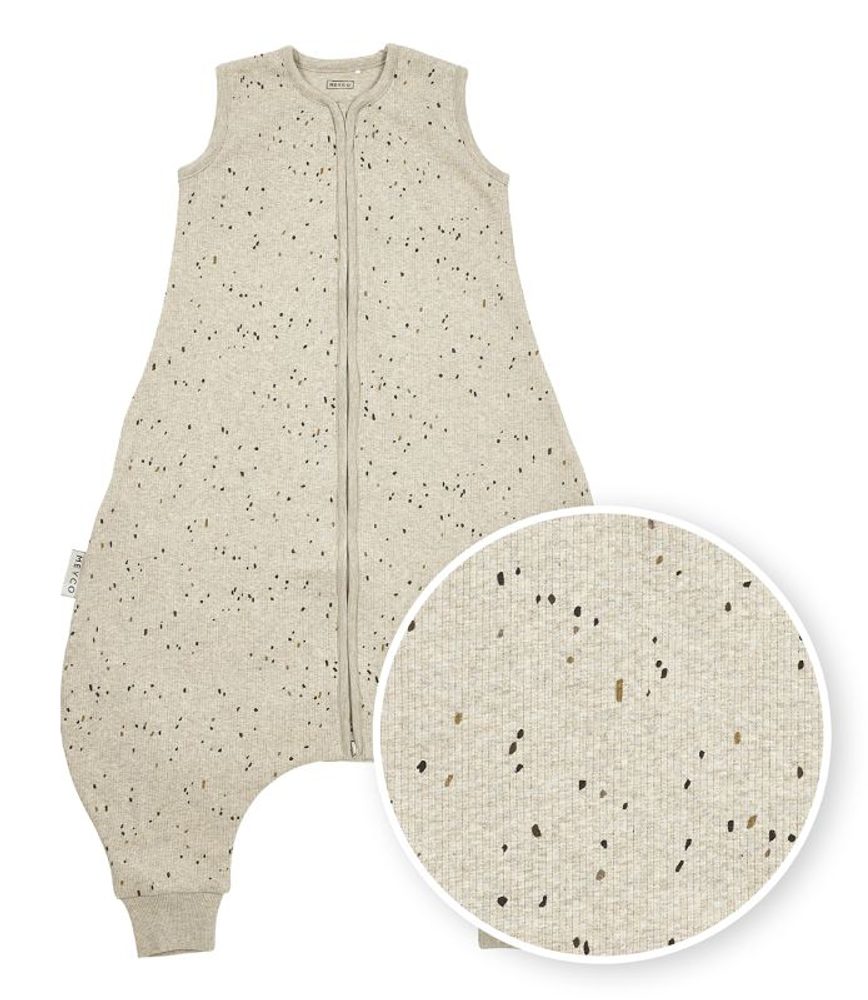 Meyco Letní Jumper RIB MINI SPOT vel.80 - Sand melange