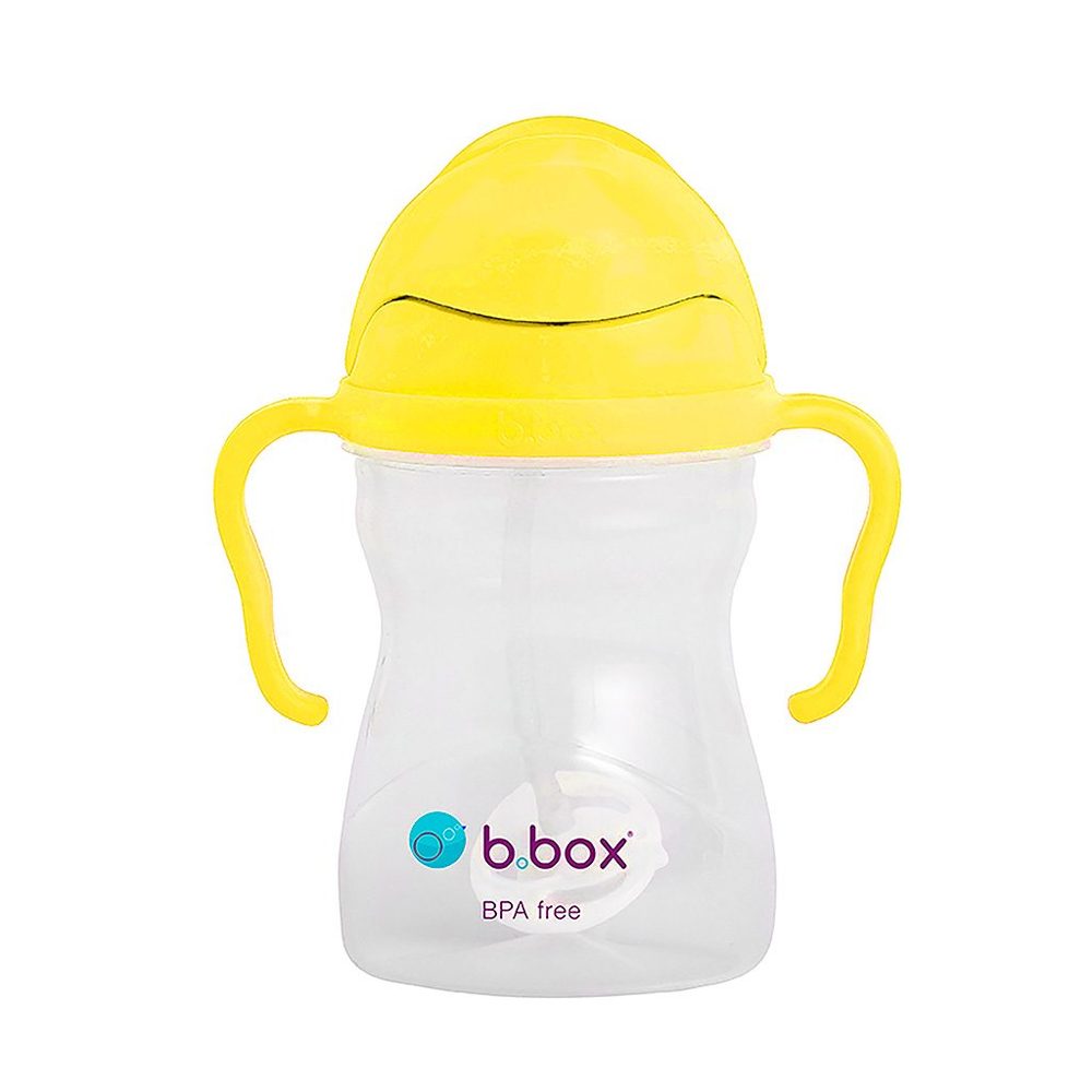 b.box Hrneček s brčkem 240ml - citron