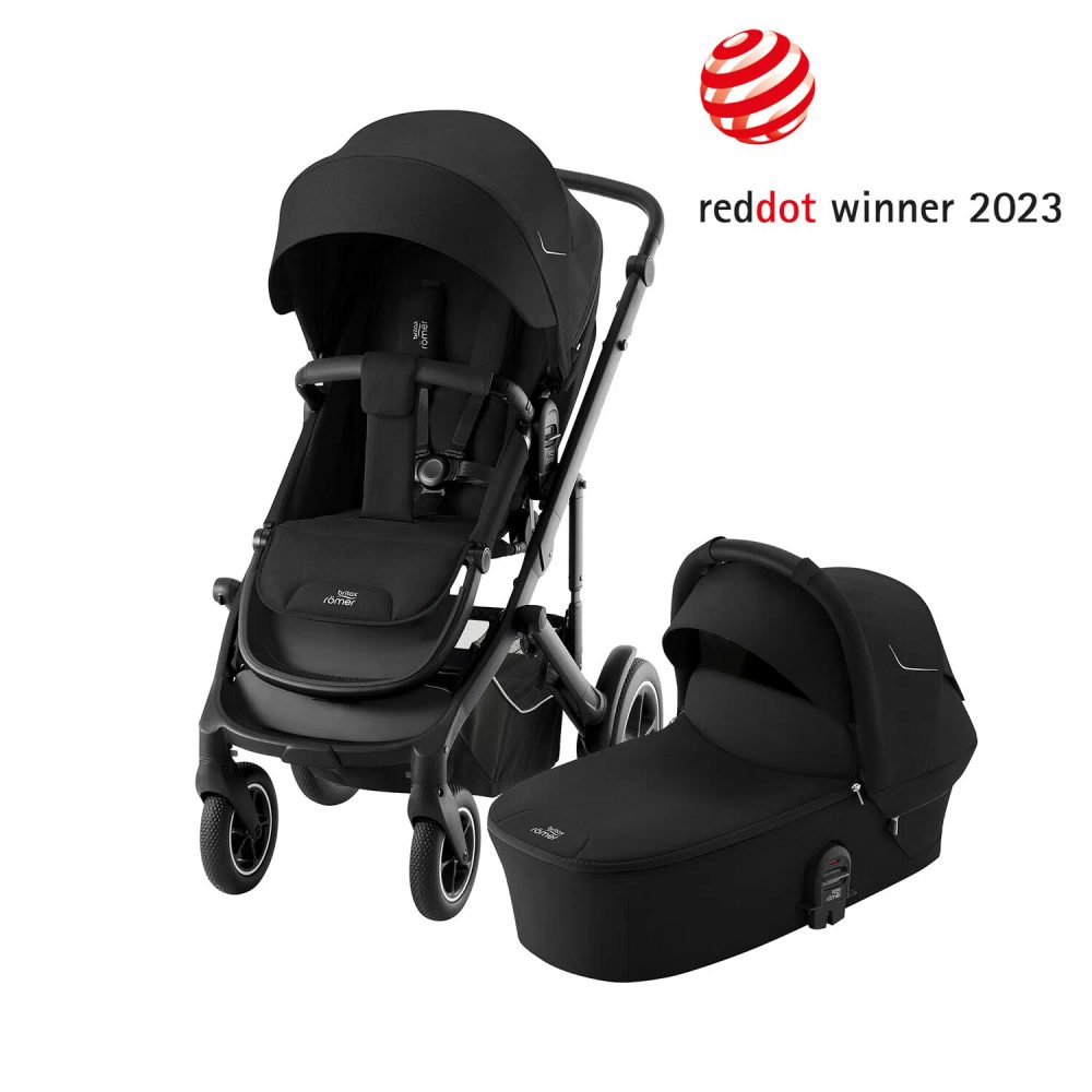 BRITAX RÖMER Set Smile 5Z + hluboká korba 2025 - Space Black