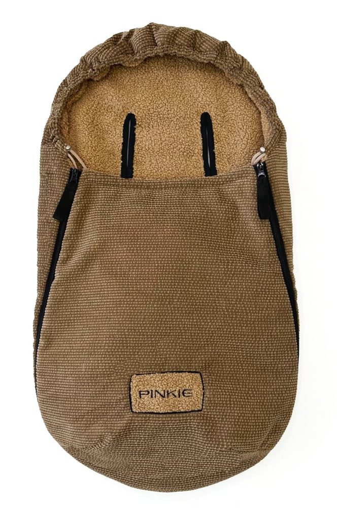 Pinkie fusak Fur Teddy Brown 0-12 měsíců - autosedačky
