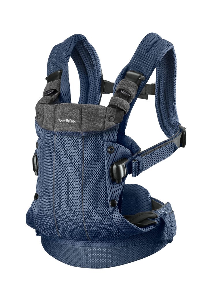 BABYBJÖRN Nosítko HARMONY Navy blue 3D mesh