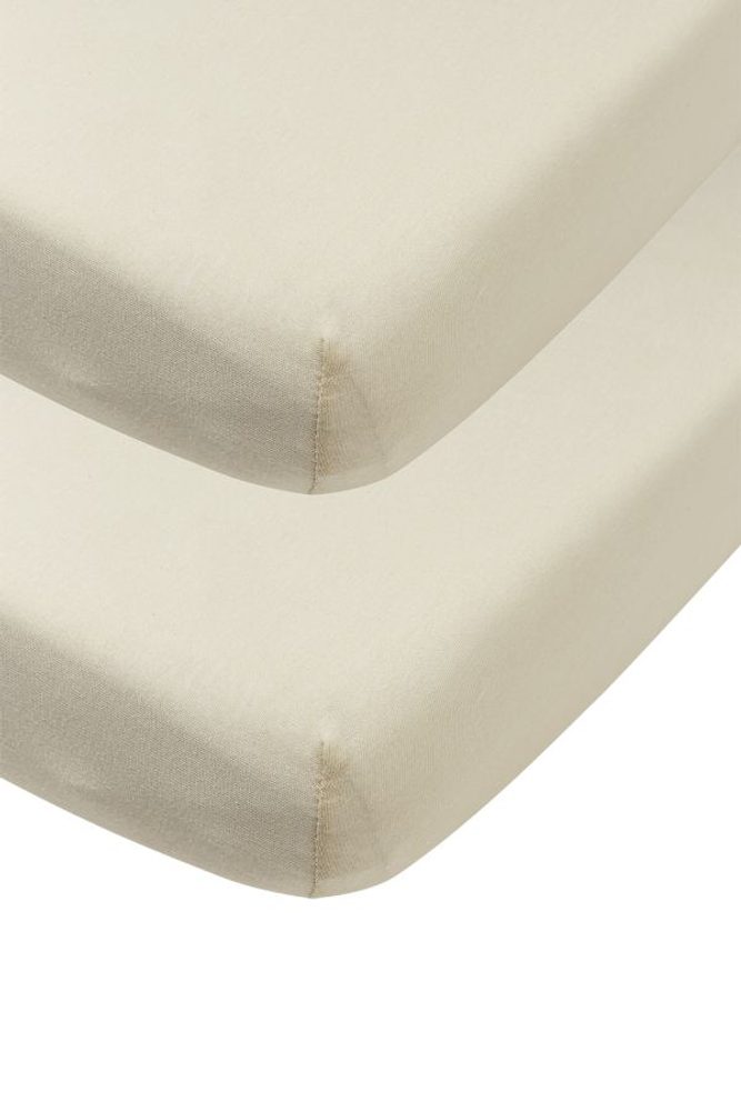 Meyco Žerzejové prostěradlo 60x120 - Soft sand