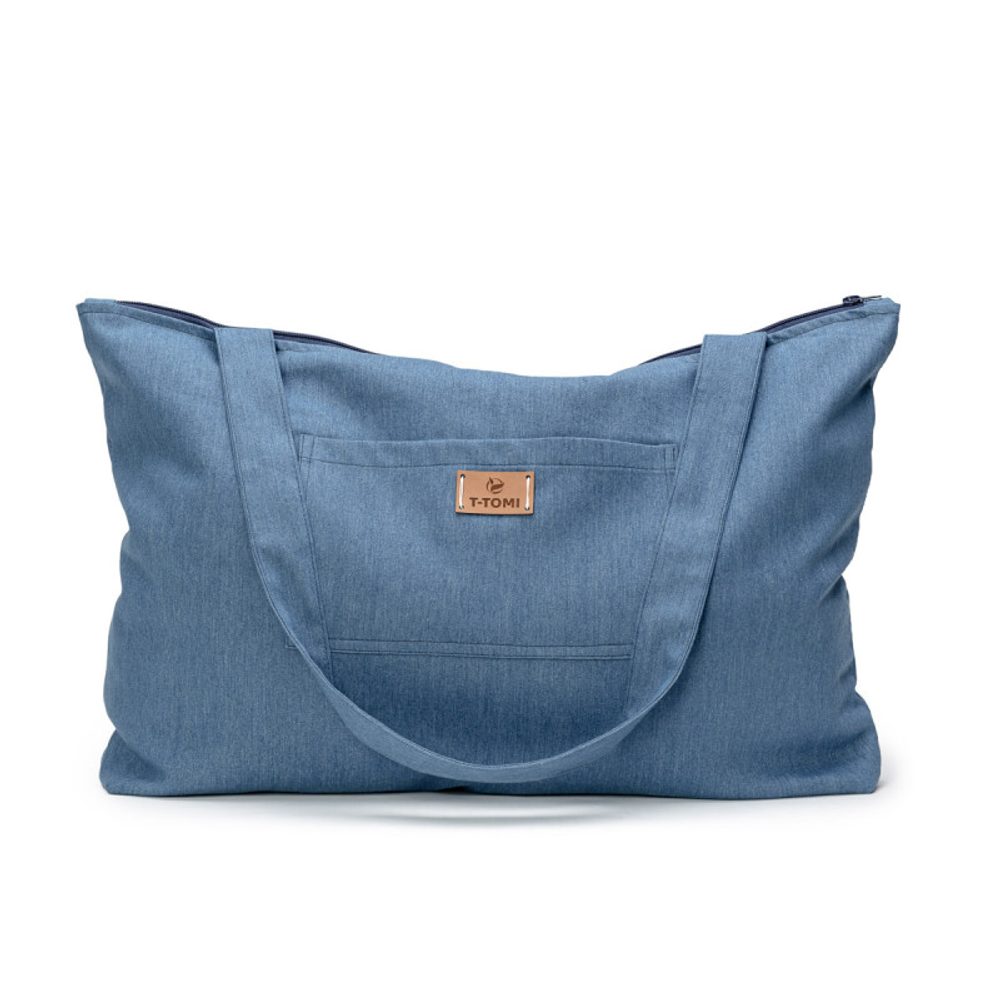 T-Tomi Shopper bag - Washed DENIM