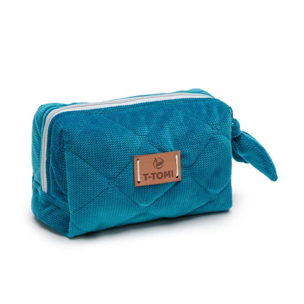 T-Tomi Small Beauty Baggie - Petrol