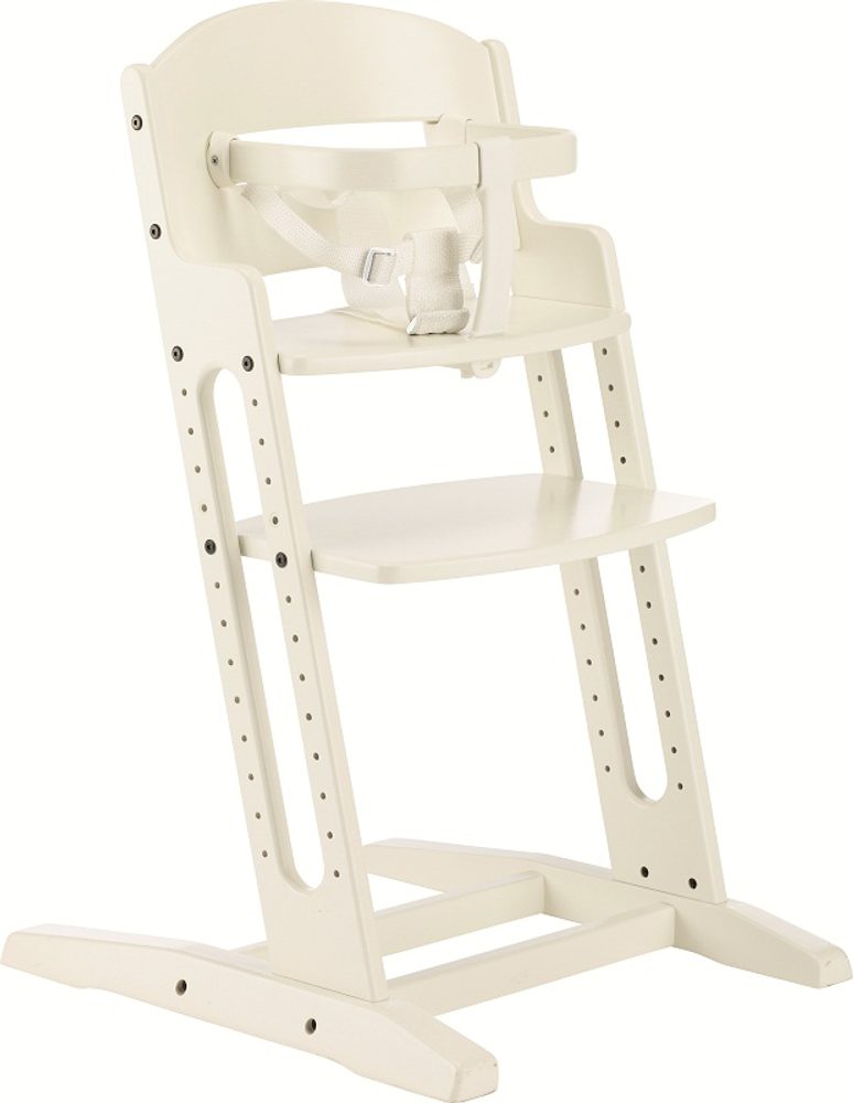 BabyDan Dřevěná rostoucí židlička DanChair - white