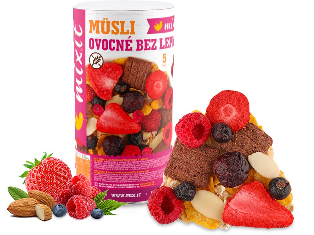 Mixit Ovocné müsli bez lepku