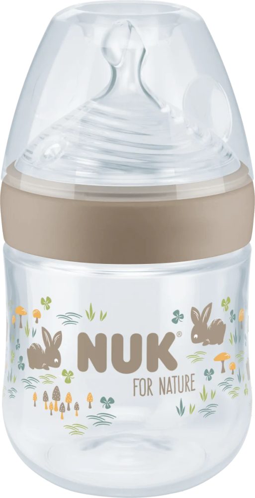 NUK Kojenecká láhev For Nature TC 150ml - hnědá