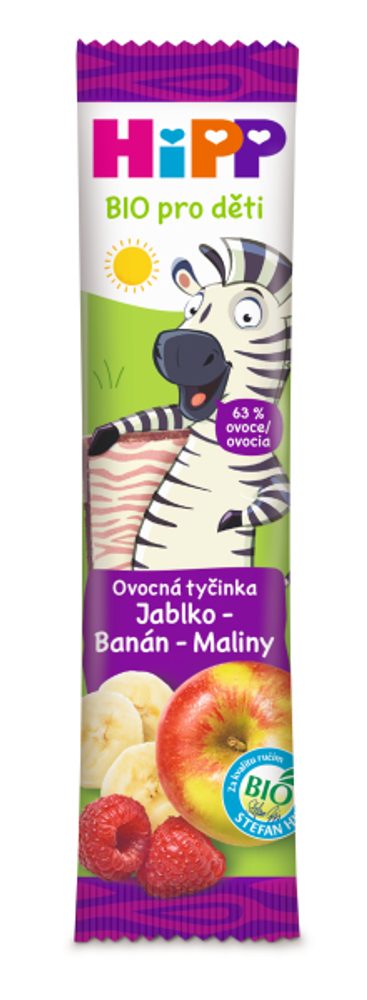 HiPP BIO Oplatka Banán-Jablko-Maliny