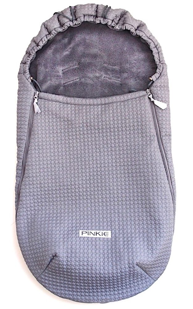 Pinkie fusak Small Grey Comb slabší - dírky k prostřižení a provlečení