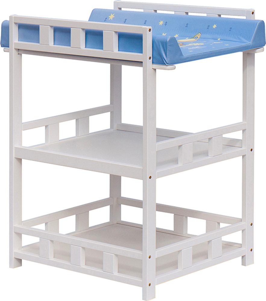 Scarlett Přebalovací pult Buno Bílý Galaxy Modré