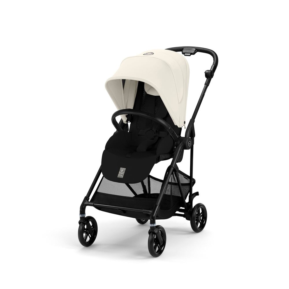 Cybex Melio Carbon 2025 - Canvas White - sportovní kočárky