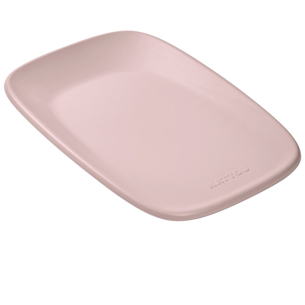 Levně NATTOU Podložka přebalovací měkká Softy Dusty pink bez BPA 50x70 cm