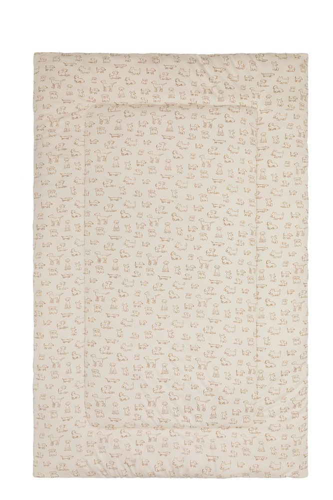 Fillikid Podložka na hraní Jersey dog beige 115×180 cm