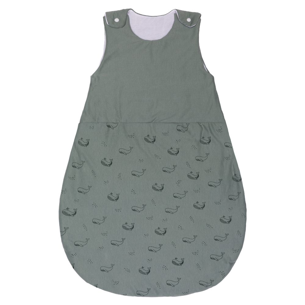 Fillikid Dětský pytel na spaní celoroční whale green 80 cm