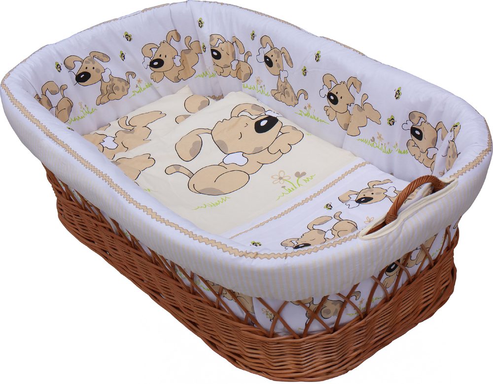 Scarlett Mojžíšův košík pro miminko Japy - béžová