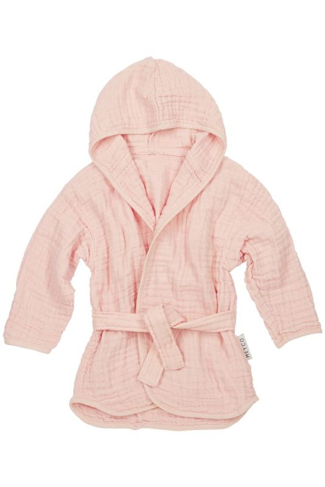 Meyco Mušelínový župánek 86/92 - Soft pink