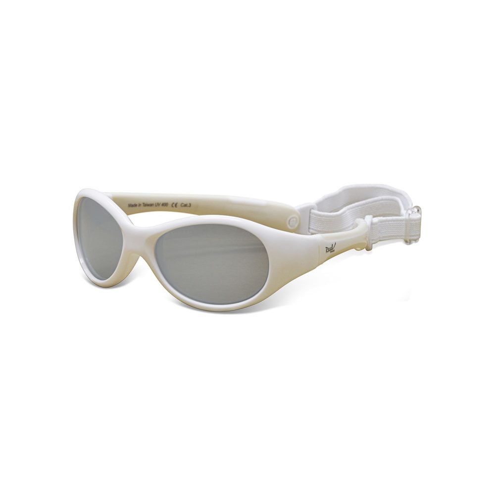 REAL SHADES Sluneční brýle Explorer 4+ - White/White