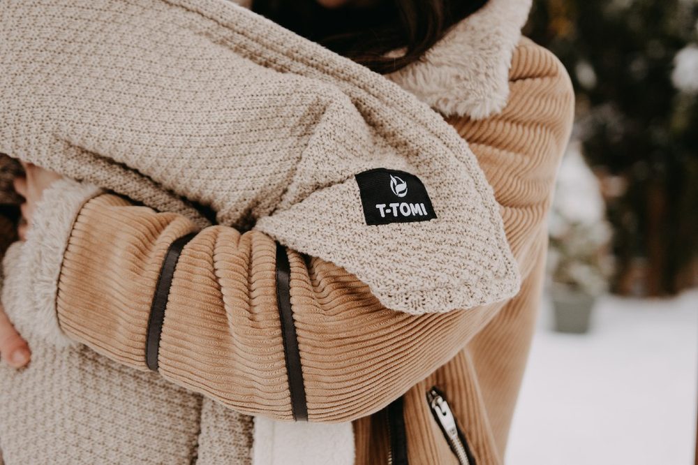T-TOMI Pletená deka WARM Smaragd (obrázek 4)