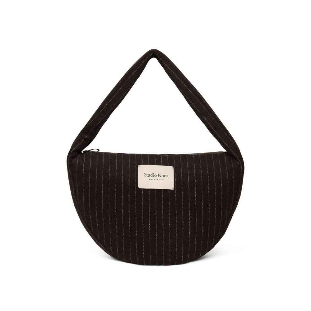 Studio Noos Flannel Chalkstripe Cross Body bag Brown