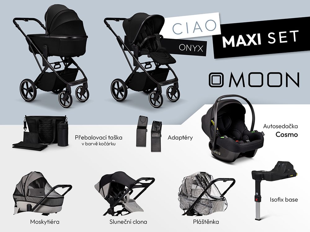 Moon CIAO MAXI set - Onyx