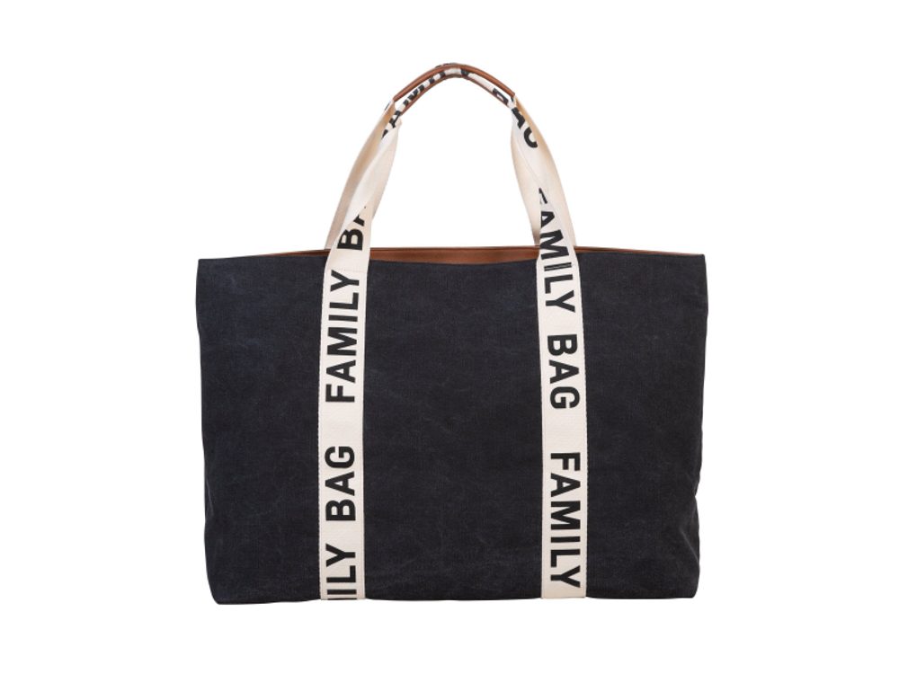 Childhome Cestovní taška Family Bag Canvas Black