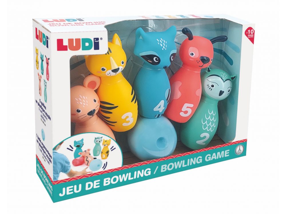 Ludi Bowling pro nejmenší Zvířátka s čísly (obrázek 3)