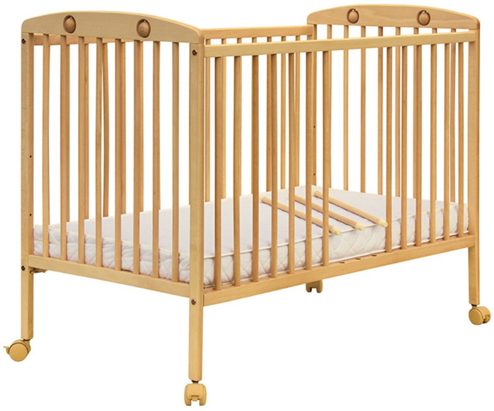 Scarlett Dětská postýlka Luboš (buk)- přírodní