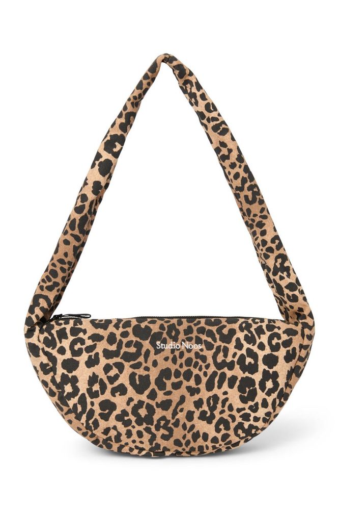 STUDIO NOOS - Cotton Mini Cross Body Bag | Brown Leopard