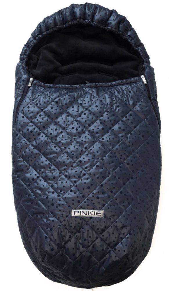 Pinkie fusak Dark Blue Dots