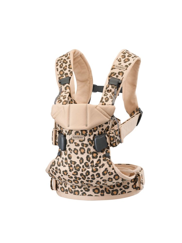 BABYBJÖRN Ergonomické nosítko ONE Beige/Leopard Cotton