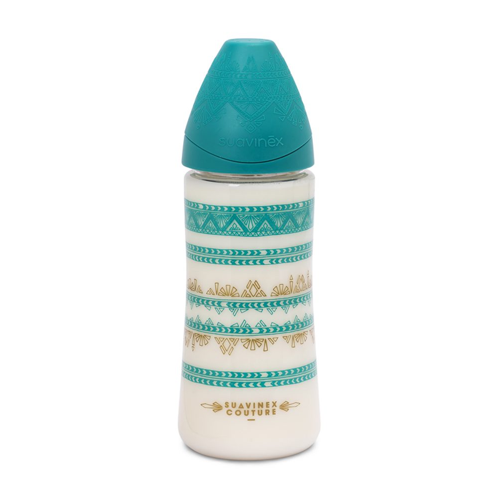 Suavinéx lahev Haute Couture silikon 360ml - ZELENÁ