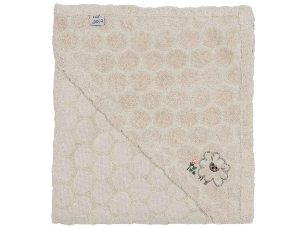 Bébé-Jou Ručník s kapucí froté Tiny Sheep