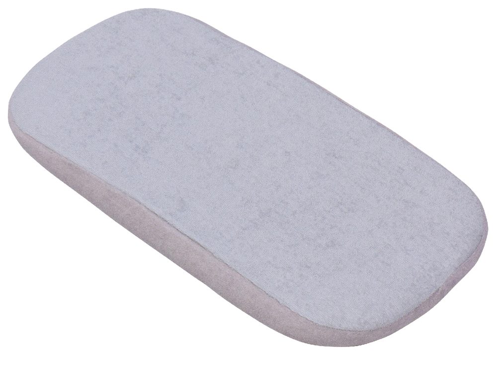 Scarlett Nepropustné prostěradlo do kočárku 75x35cm šedé