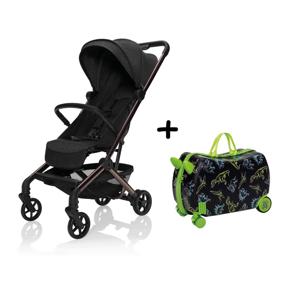 ZOPA Sportovní kočárek Jet + kufřík Pack&Ride ZDARMA - Quartz Black