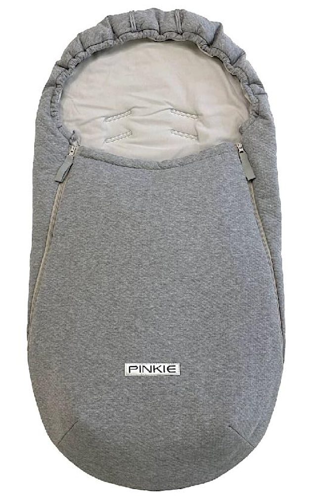Pinkie fusak Grey Quilt lehký - dírky k prostřižení a provlečení