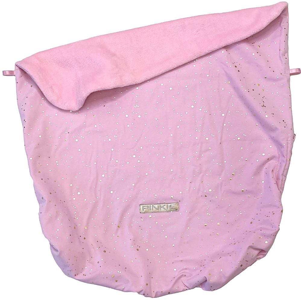 Pinkie deka se stahováním Shine Gold Pink