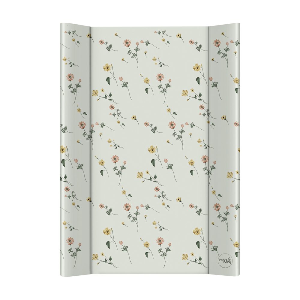 CEBA BABY Podložka přebalovací 2-hranná měkká (50x70) Basic - Floral Breeze