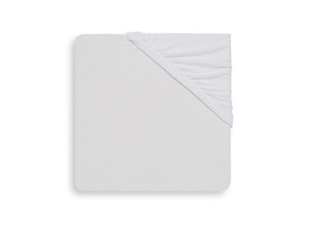 Jollein Prostěradlo napínací 40/50 x 80/90 cm White
